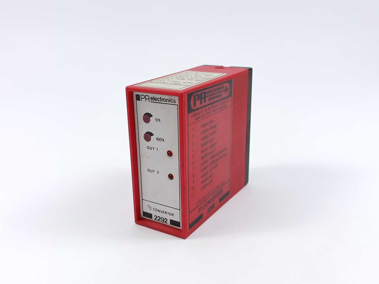 PR Electronics 2292 C1A F/I CONVERTER