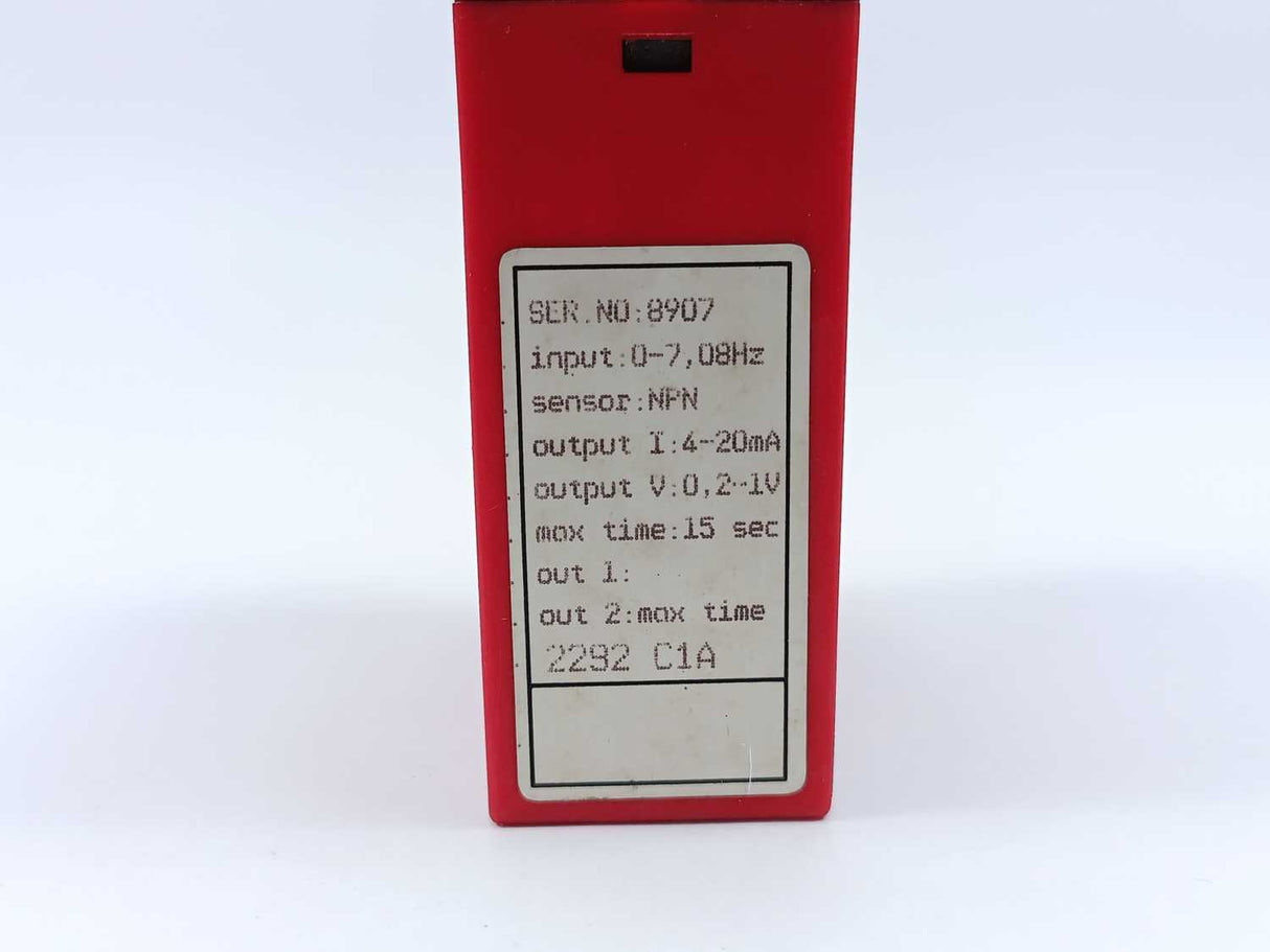 PR Electronics 2292 C1A F/I CONVERTER