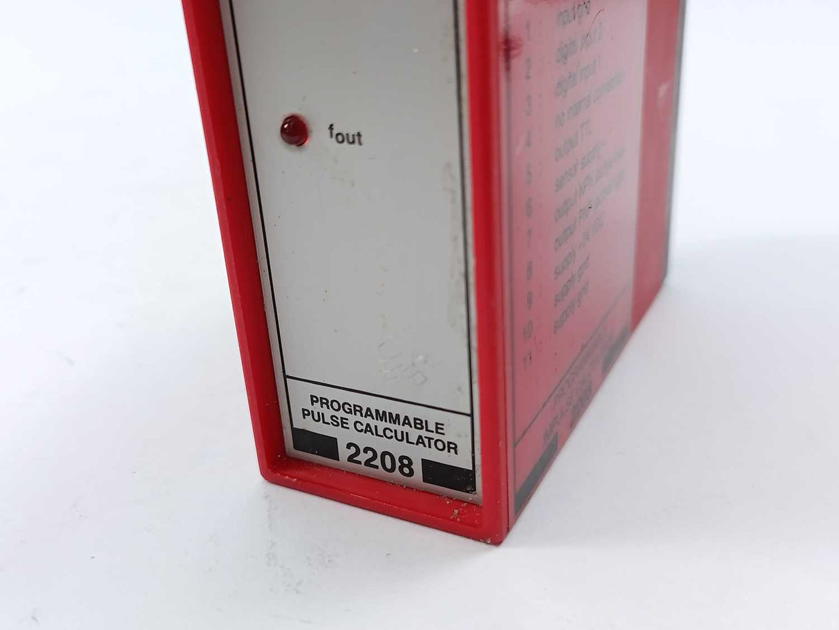 PR Electronics 2208 EC1D PROGRAMMABLE IPULSE CALCULATOR