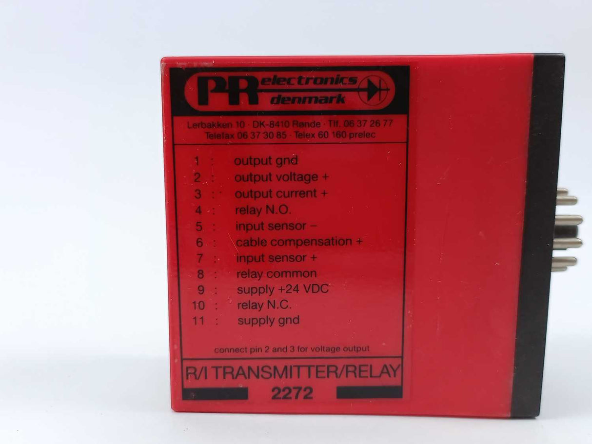 PR Electronics 2272 L2A2 R/I TRANSMITTER / RELAY