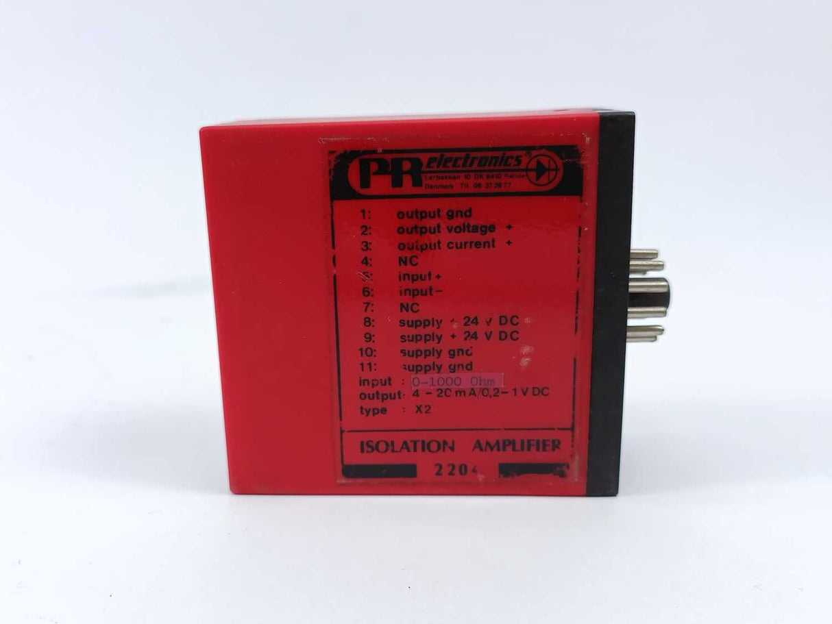 PR Electronics 2204 X2 Isolation Amplifier