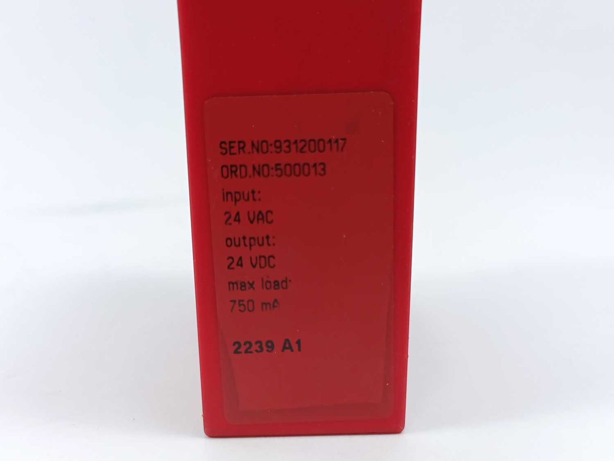 PR Electronics 2239A1 Power Supply. 24VAC to 24VDC 750mA