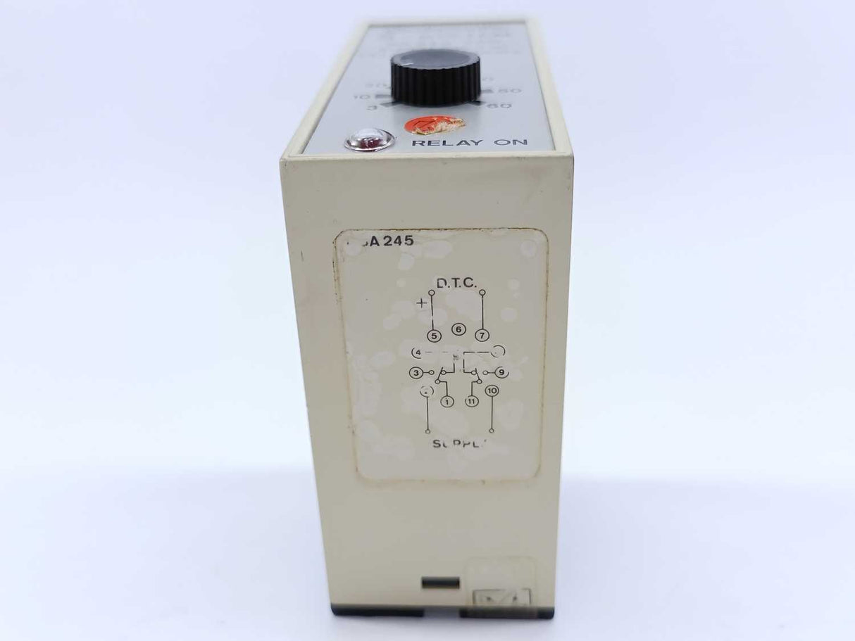 Electromatic SA 245 220 Delay On Operate 3-60min. 220VAC.
