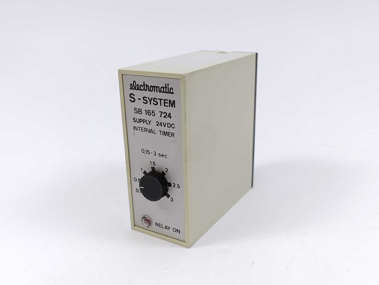 Electromatic SB 165 724 Interval Timer 0,15-3 Sec.