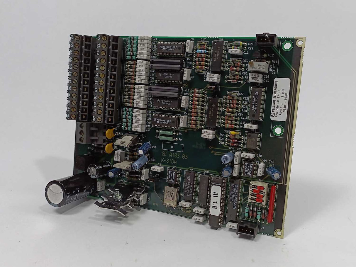 Vellinge Electronics 560 60 07-01 REV:F,1 S:803