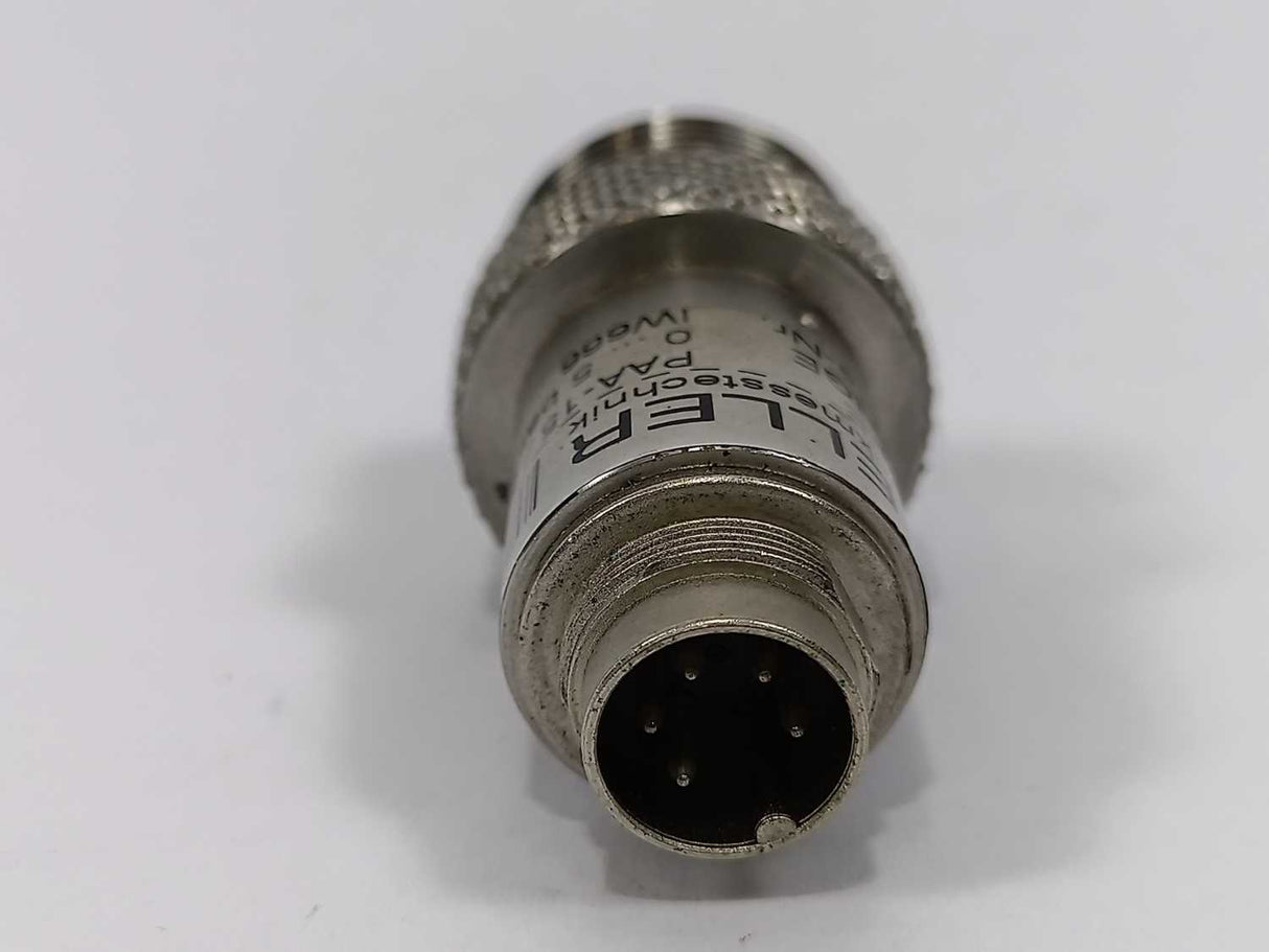 Keller PAA-15-5 Flush Diaphragm Pressure Transducer, 0-5 bar