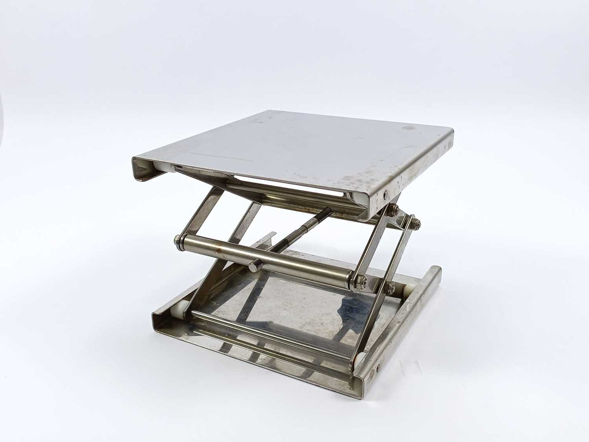 BOCHEM DIN 12897 Lab jack with metal knob, Aluminium Anodized 13X16X27,5