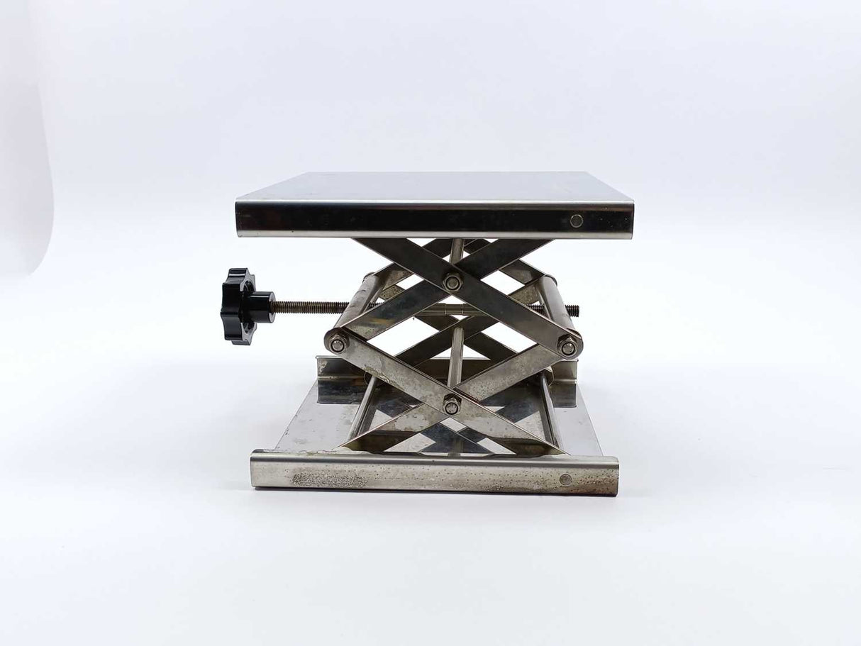 BOCHEM DIN 12897 Lab jack with metal knob, Aluminium Anodized 13X16X27,5