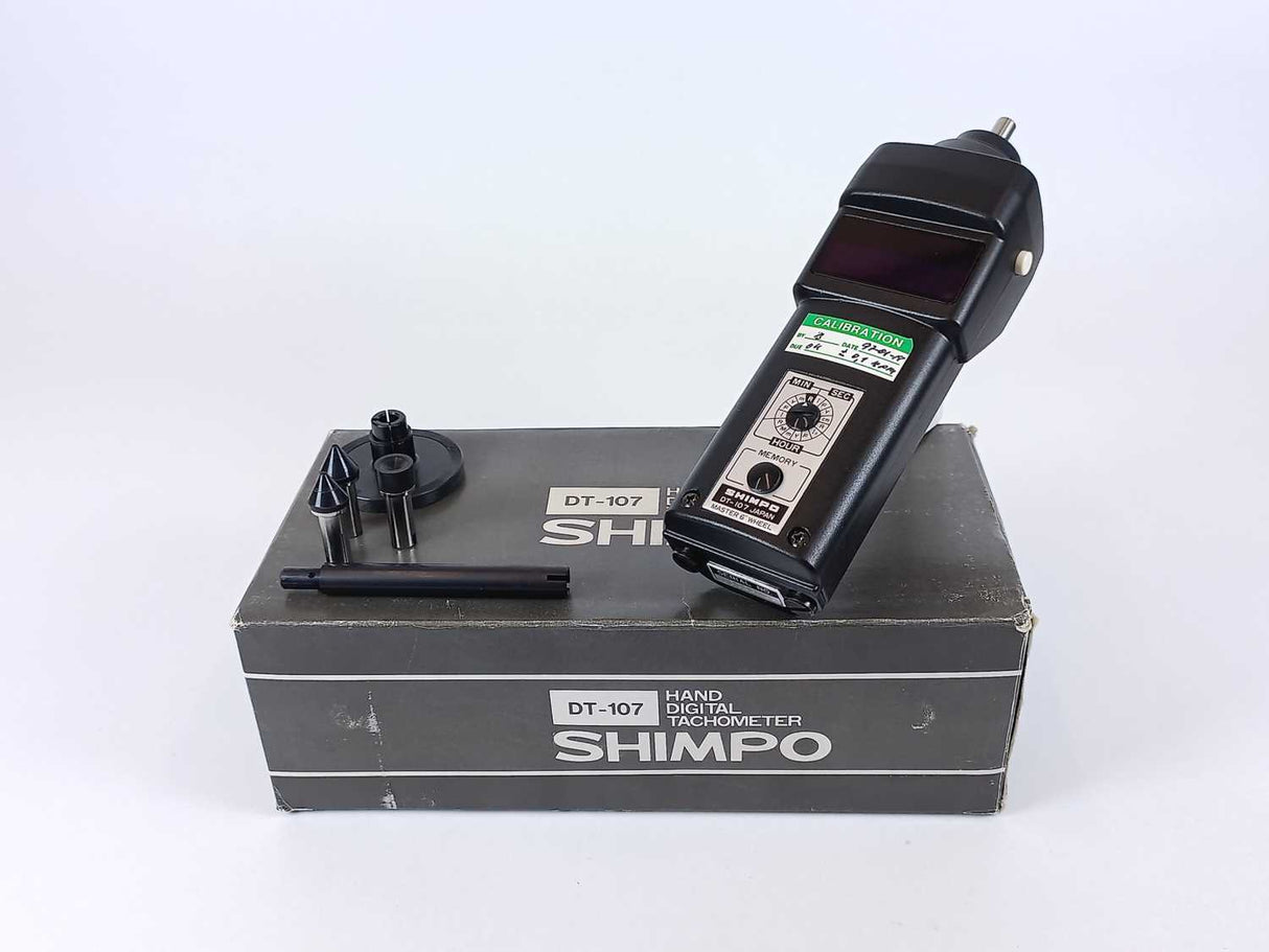 SHIMPO DT-107 Master 6" Wheel Digital Tachometer