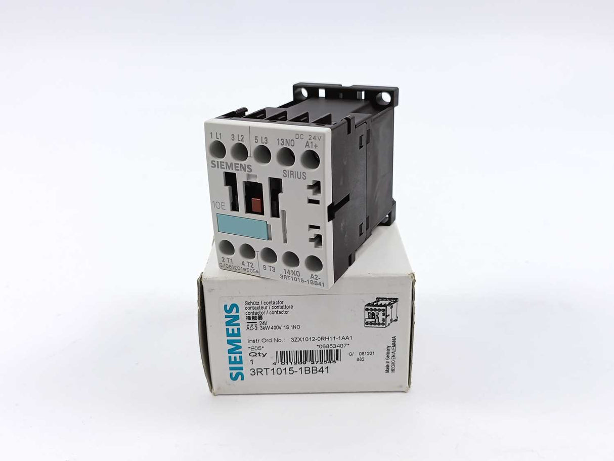 Siemens 3RT1015-1BB41 Power contactor