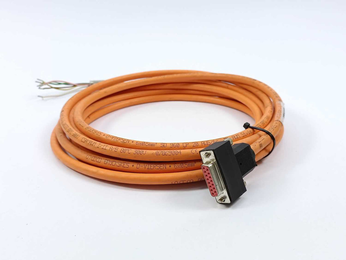 Festo 550744 NEBM-S1G15-E-5-LE6 Servo Motor Cable