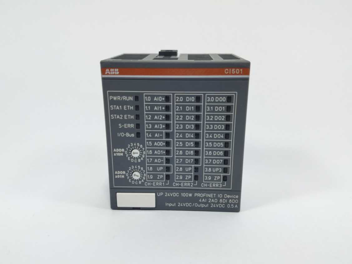ABB 1SAP220600R0001 CI501-PNIO S500 Profinet Bus Module PROTOTYPE
