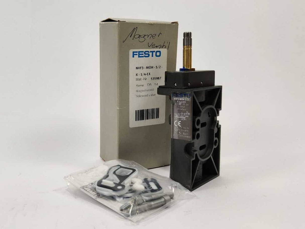 Festo 535987 NVF3-MOH-5/2-K-1/4-EX Solenoid valve