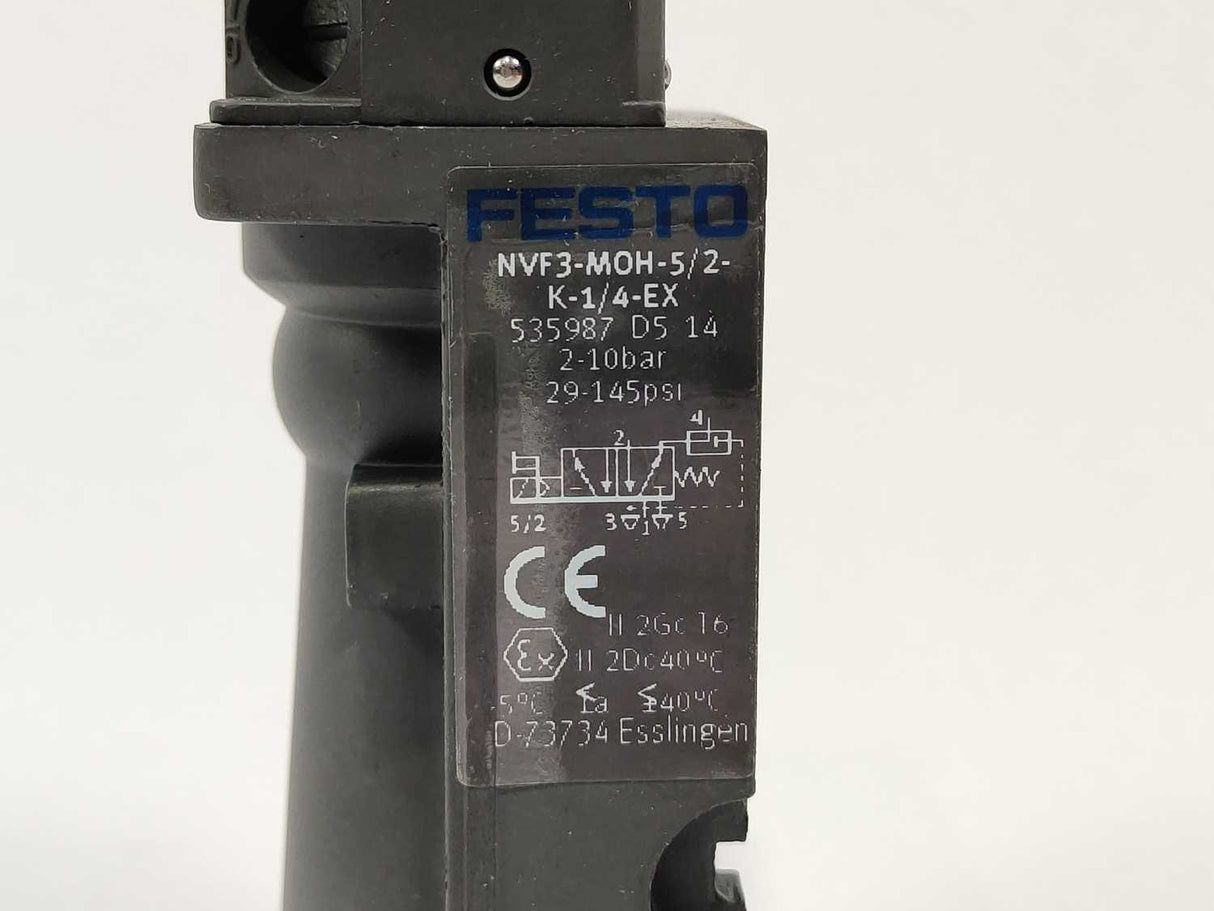 Festo 535987 NVF3-MOH-5/2-K-1/4-EX Solenoid valve