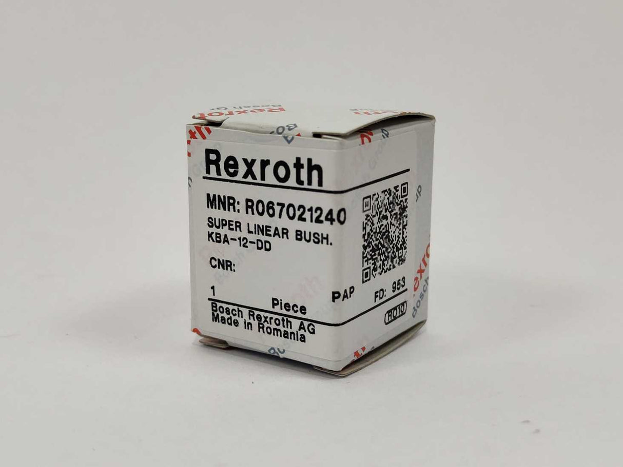 Bosch / Rexroth R067021240 SUPER LINEAR BUSHING KBA-12-DD