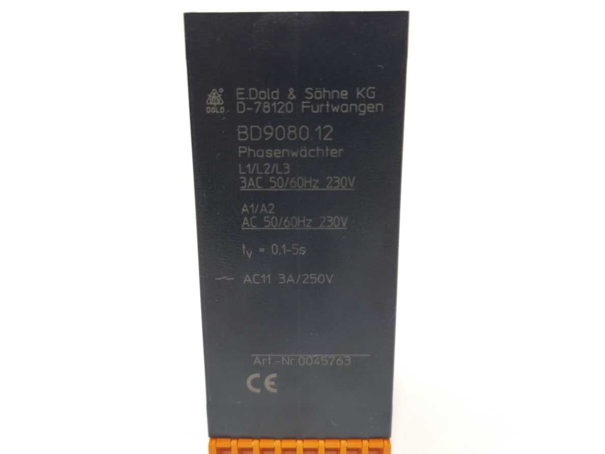 E.Dold & Söhne BD9080.12 Phase monitor