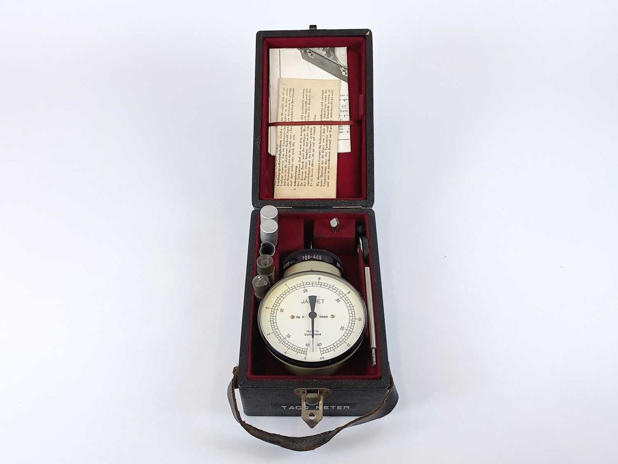 JAQUET No K 516910 Analog Tachometer Drehzahlmesser