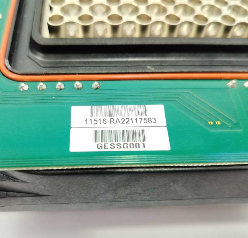 Bio-Rad Laboratiories 11547 C1000 CFX96 Thermal cycler block