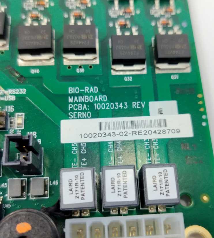 Bio-Rad Laboratiories 10020343 C1000 Mainboard