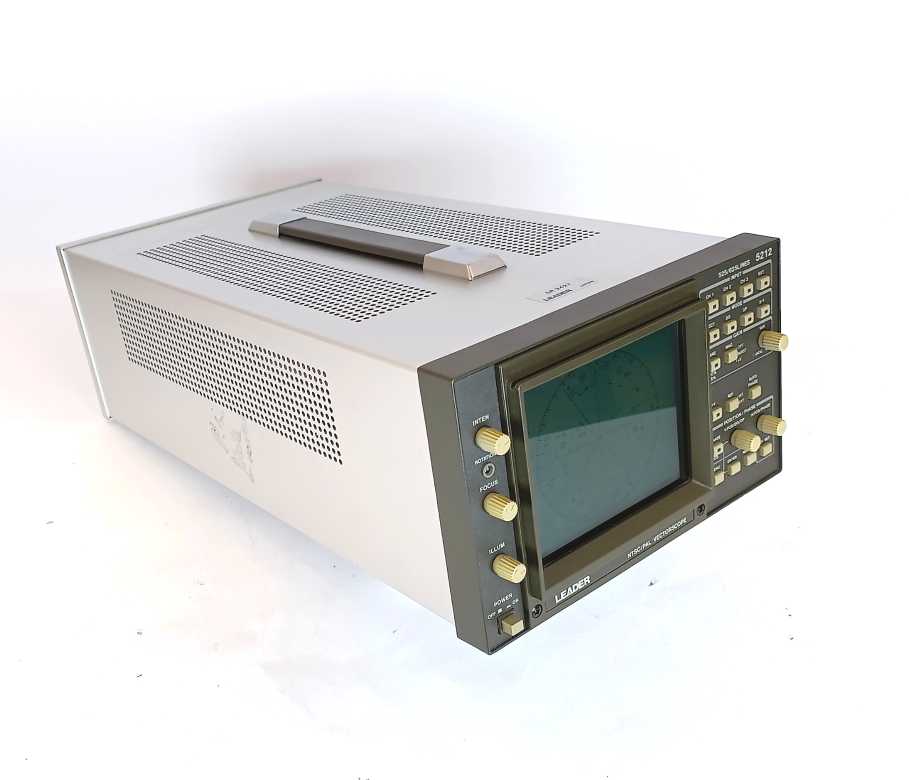 LEADER 5212 NTSC/PAL vectorscope LR 2427