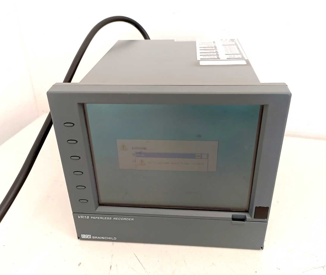 Brainchild Electronics VR18 Paperless recorder 6.5" TFT