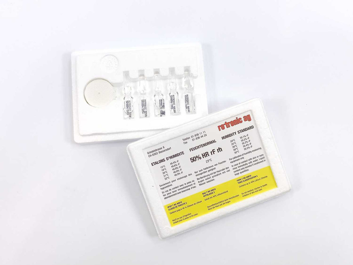 Rotronic M1 Hygromer Portable Capacitive Humidity Sensor W/ Calibration Kit