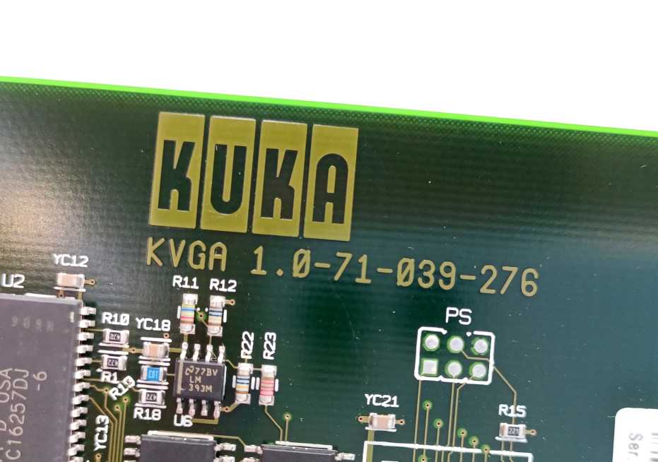 KUKA KVGA 1.0-71-039-276 Industrial VGA interface