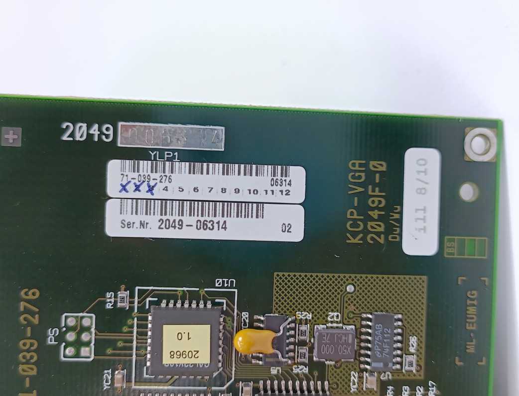 KUKA KVGA 1.0-71-039-276 Industrial VGA interface