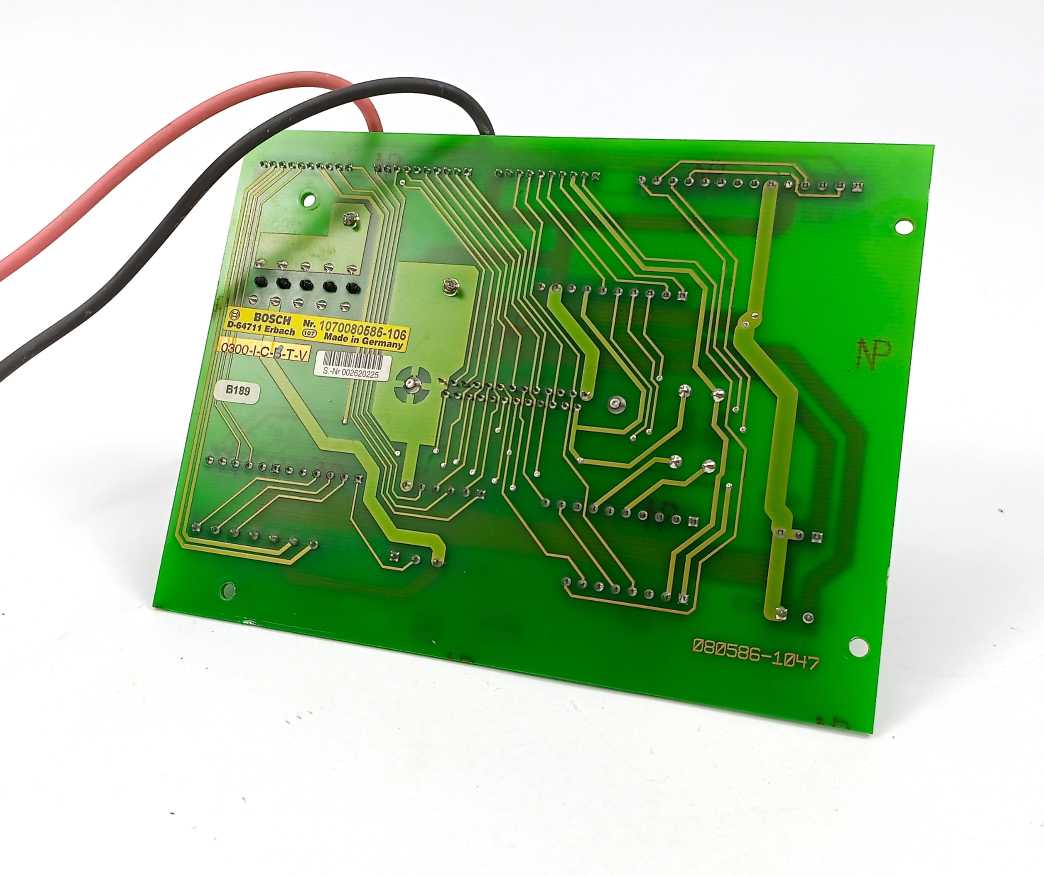 Bosch 1070080585-106 0300-I-C-T-V Rexroth Control Board
