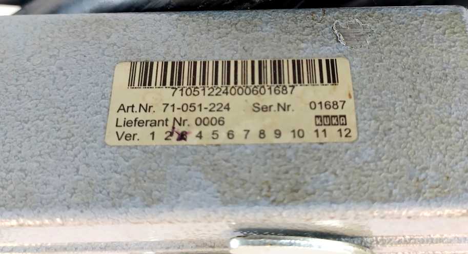 KUKA 71-051-224 Robot Data Cable