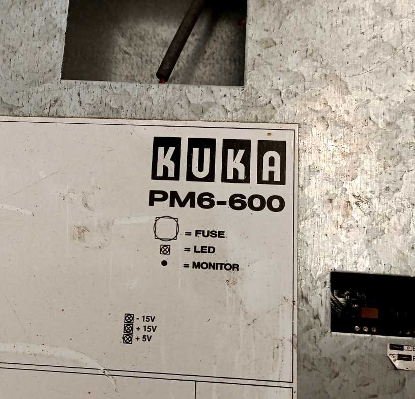 KUKA PM6-600 Servo Robot Power module 01100323