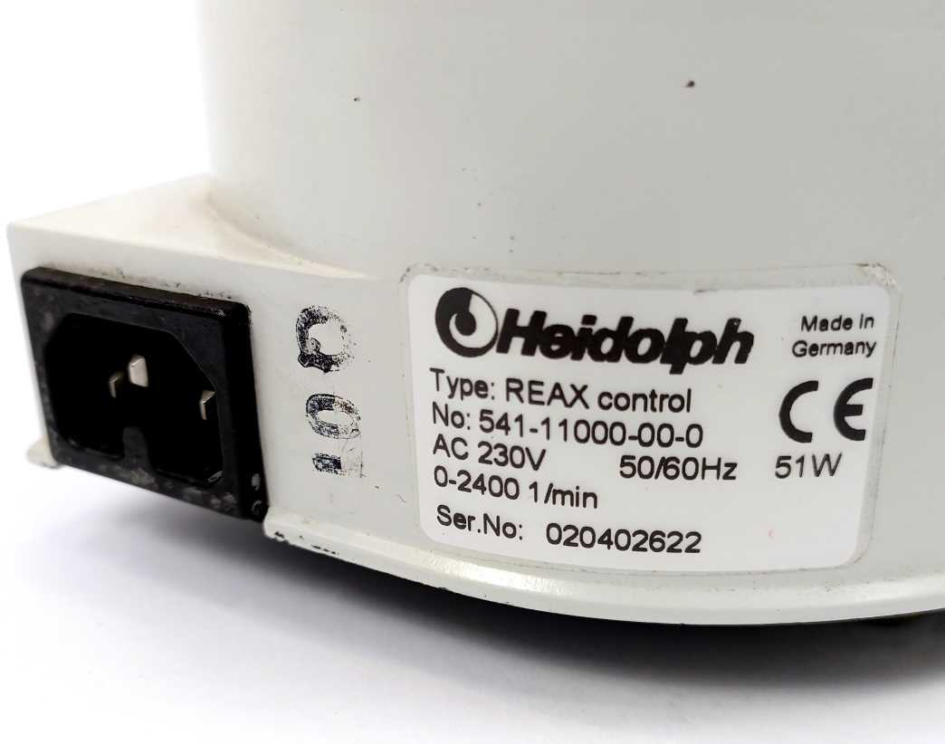 Heidolph 541-10000-00-0 REAX control Orbit vortex mixer