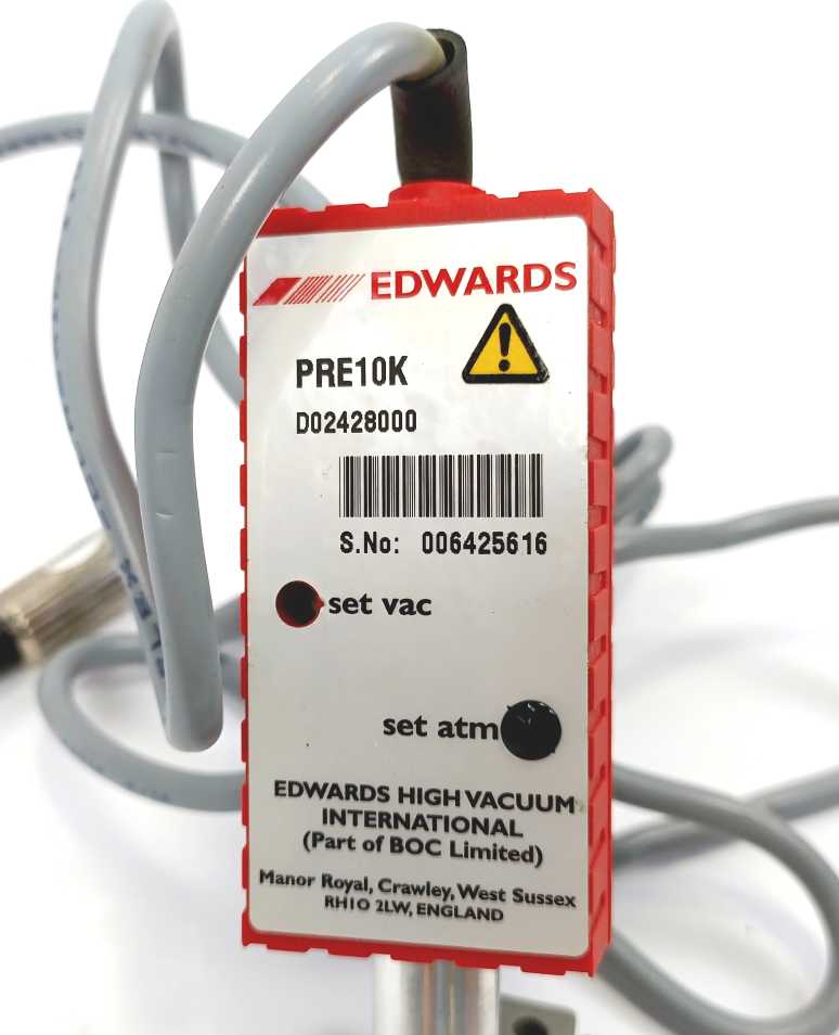 Edwards D02428000 PRE10K Vacuum Pressure Gauge Head