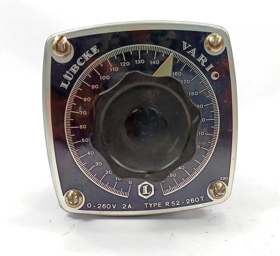 LUBCKE VARIO R52-260T Vario 0-260V