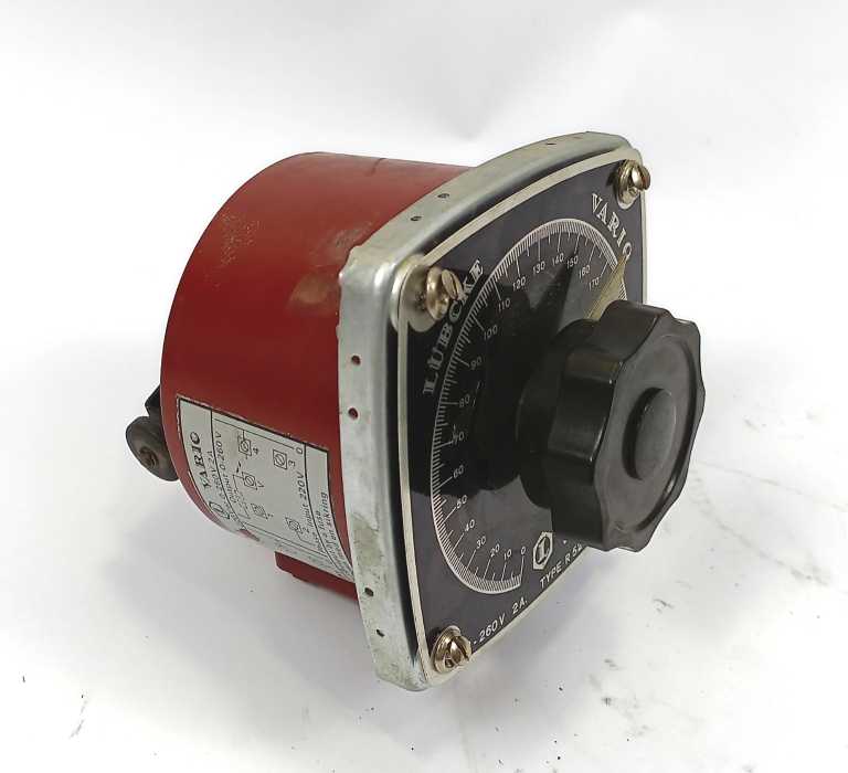 LUBCKE VARIO R52-260T Vario 0-260V