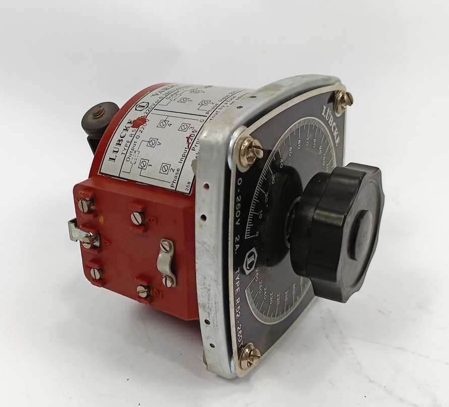 LUBCKE VARIO R52-260T Vario 0-260V