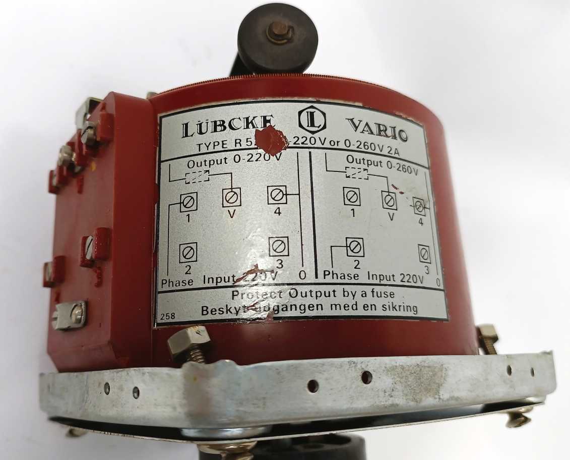 LUBCKE VARIO R52-260T Vario 0-260V