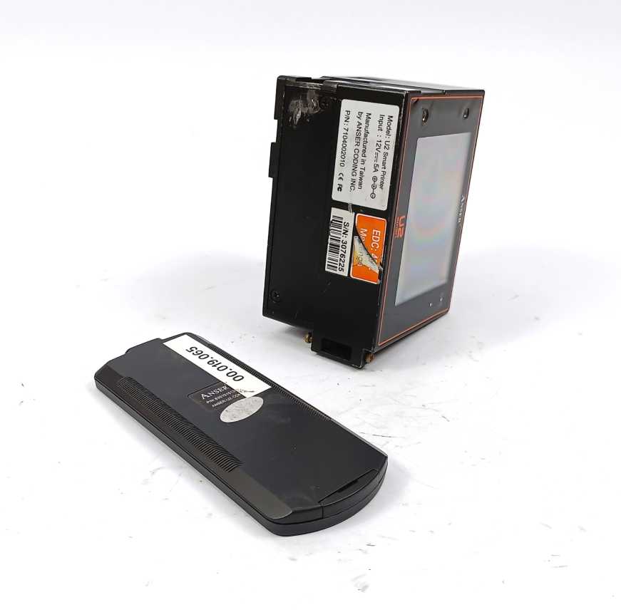 ANSER U2 Smart 7104002010 Thermal Inkjet Printer + Remote controller