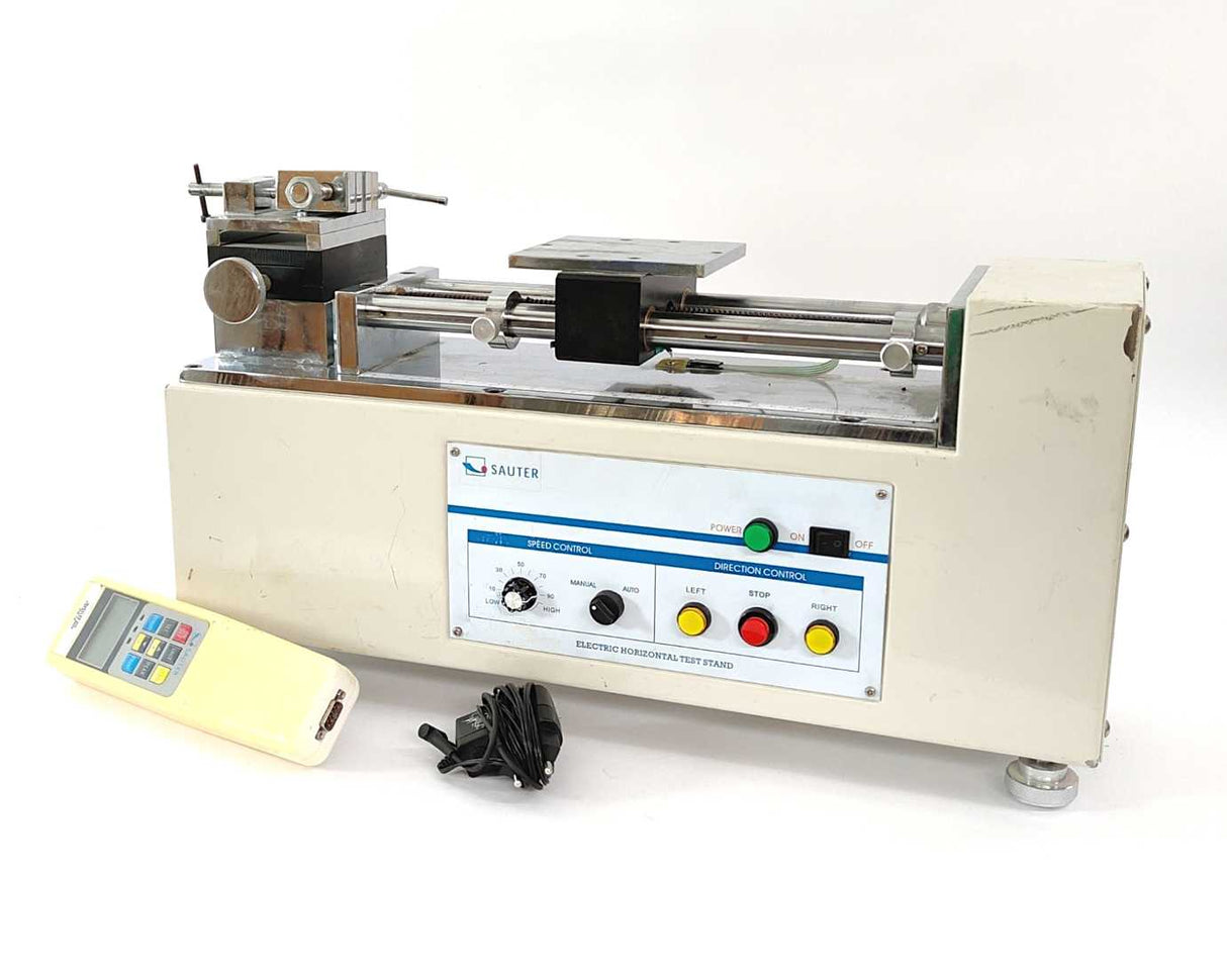 Sauter THM Motorised Test Stand w/ FH 500 500N Capacity tensile test