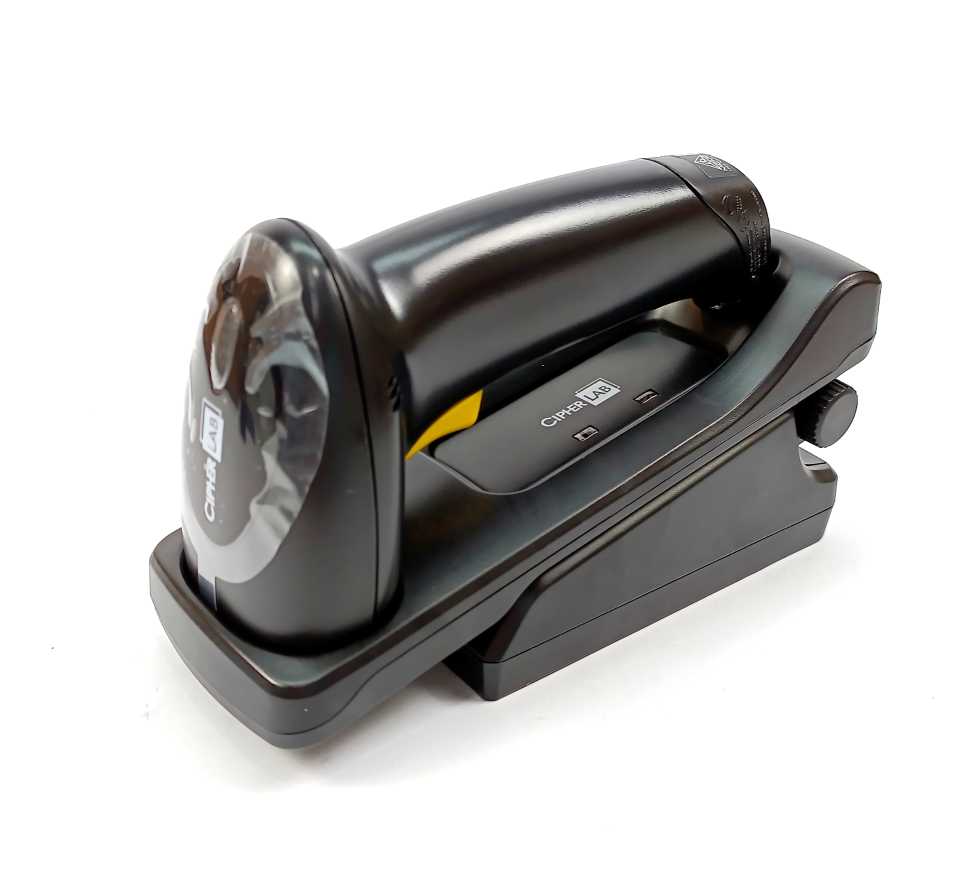 Cipherlab 1560P Cordless Bluetooth Linear Scanner w/ 3656 Base