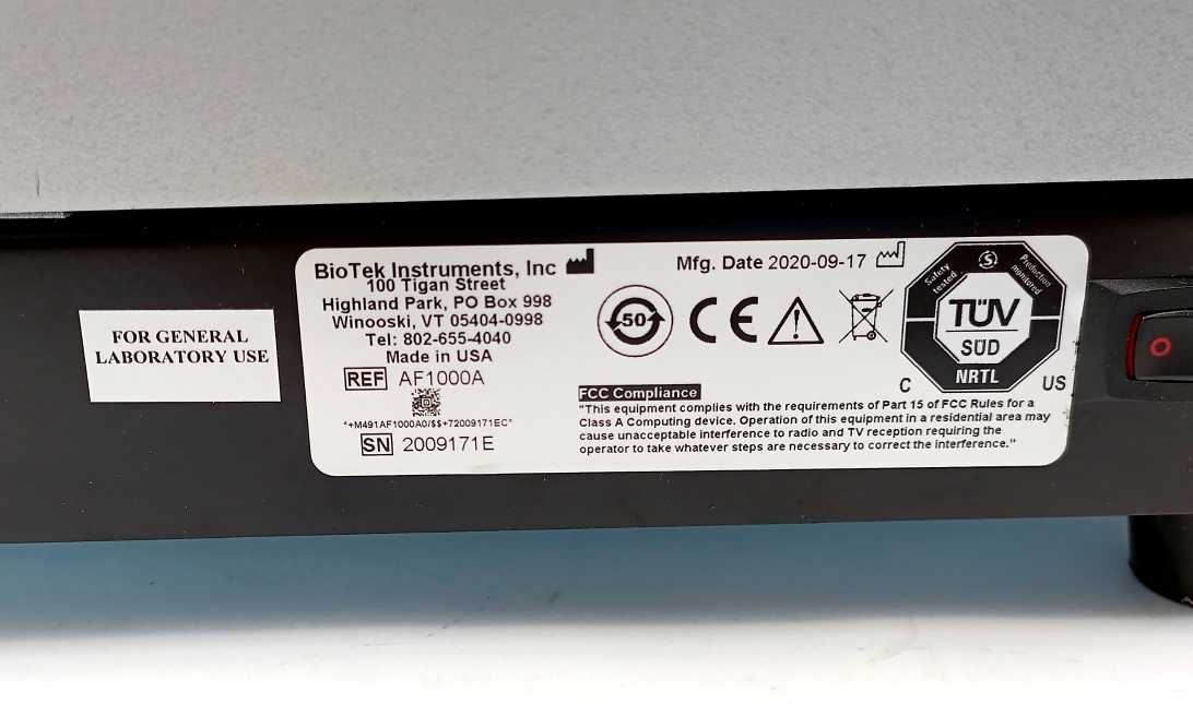 BioTek MicroFill Microplate Dispenser