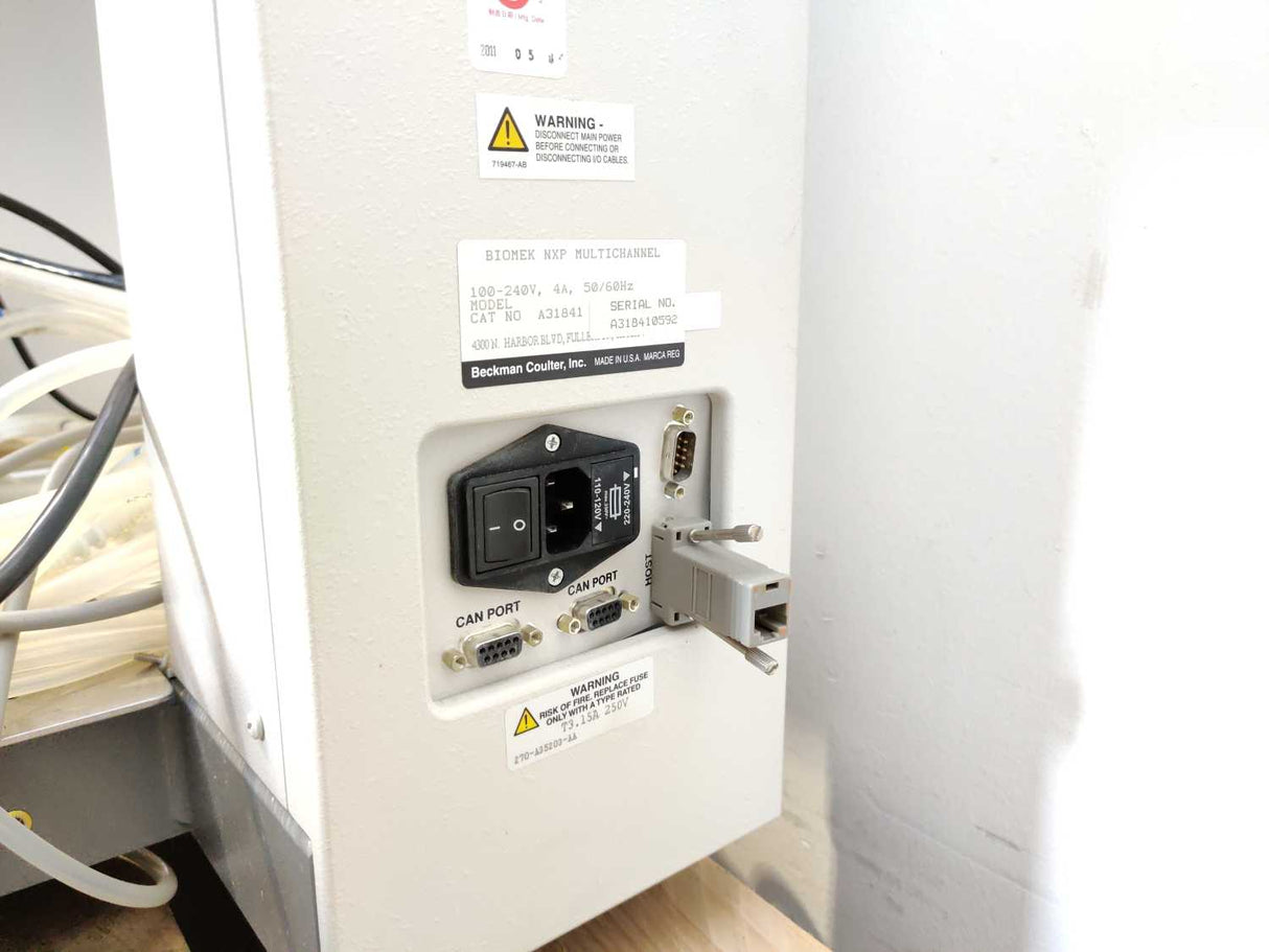 BioMek NXP Multichannel Automated Liquid Handler w/ P200/96 Pipette Head