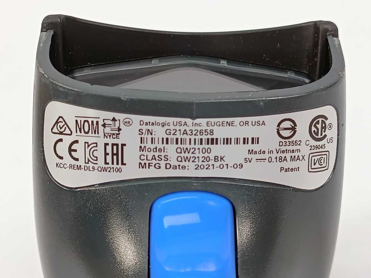 Datalogic  QW2100 QuickScan Lite Barcode Scanner