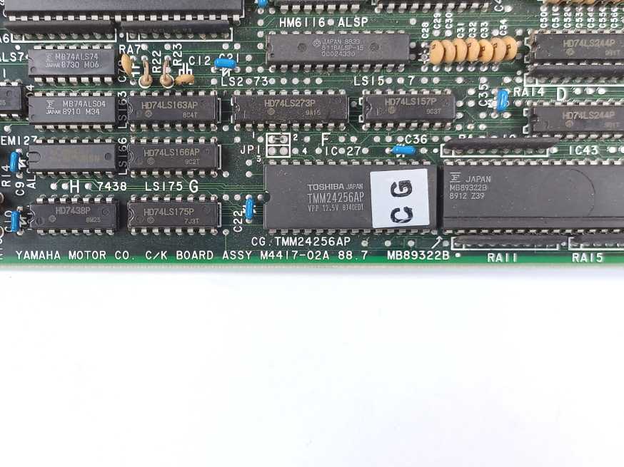 Yamaha Motor M4417-02A Control board / controller
