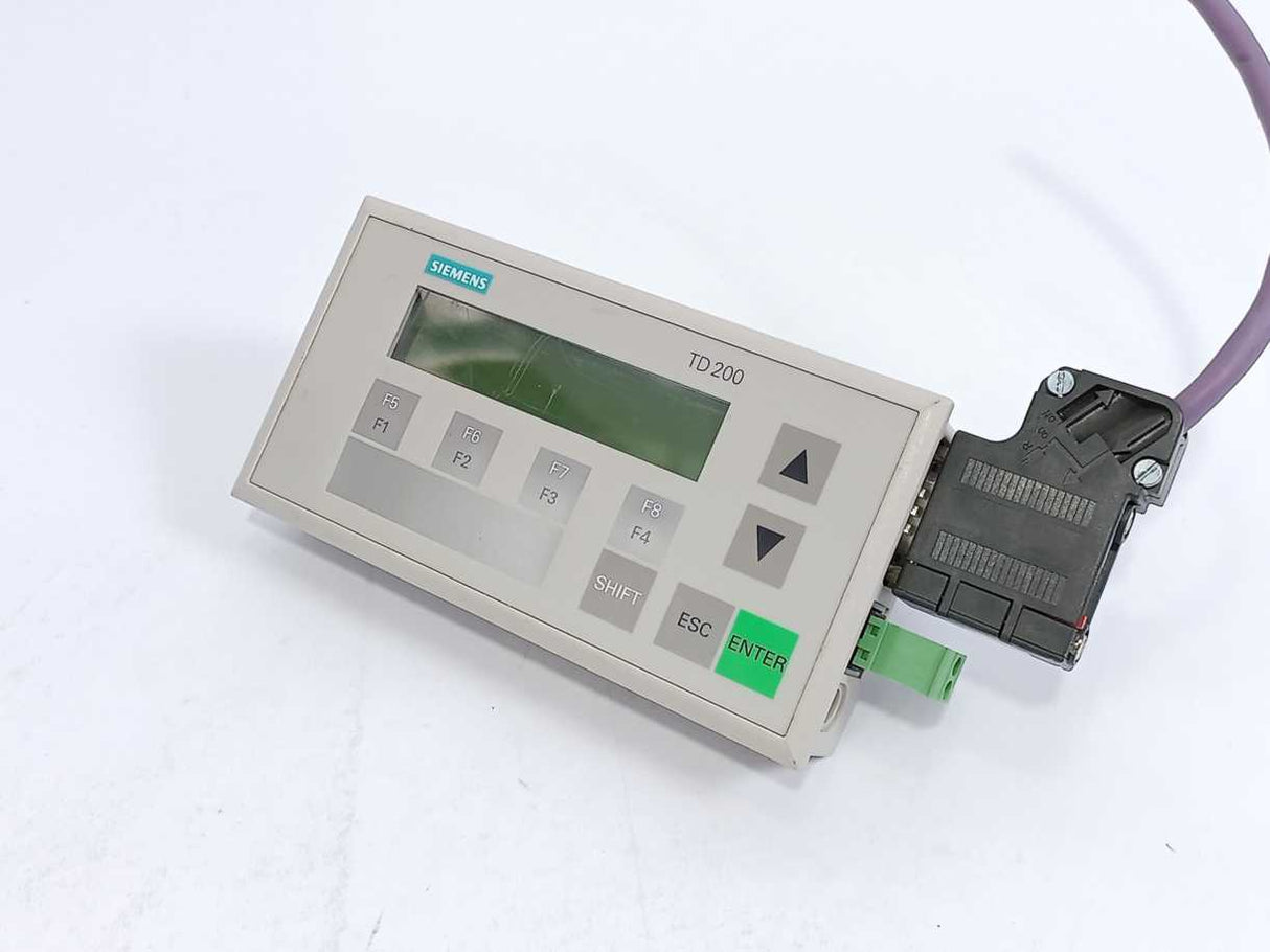 Siemens 6ES72720AA300YA0 LCD Text Display, PLC, TD 200