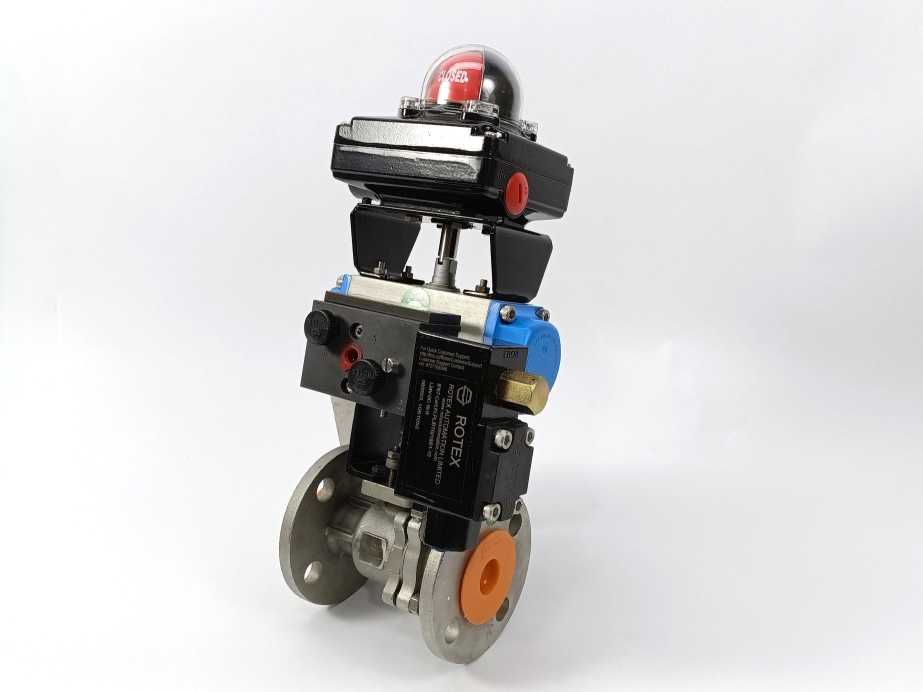 Neles India RNP040 Pneumatic BALL-M3SW, MD-50-F04 Control Valve assembly