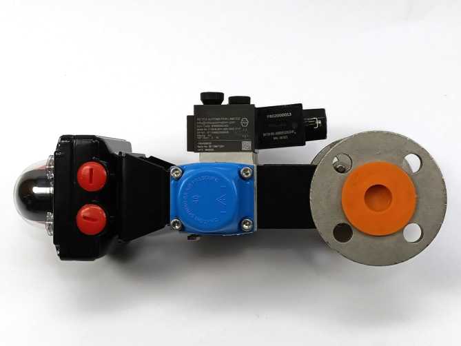 Neles India RNP040 Pneumatic BALL-M3SW, MD-50-F04 Control Valve assembly