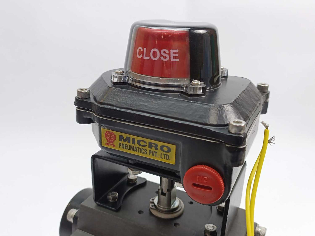 Micro Pneumatics BALL-M3SW-25NB, BALL-M3SW, MD-63-F05 Control Valve assembly