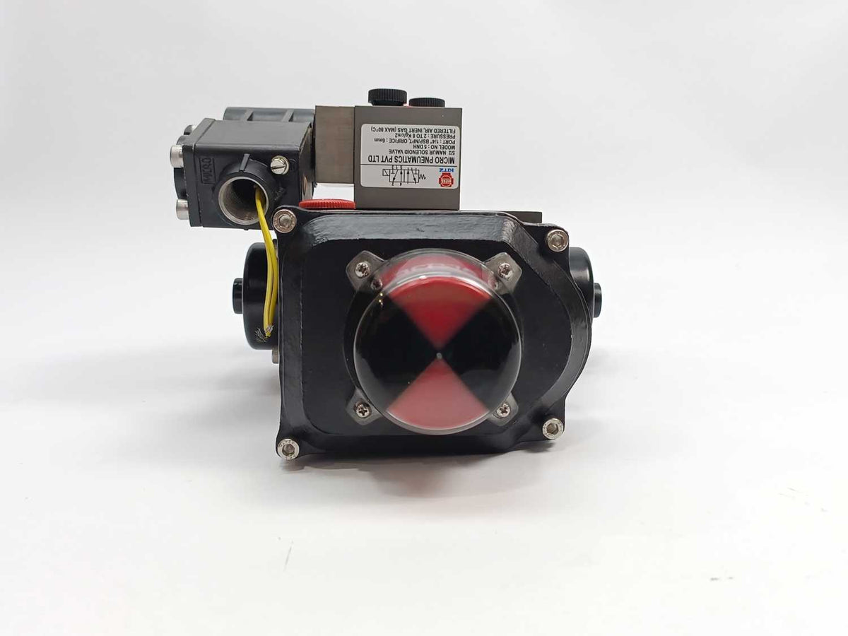 Micro Pneumatics BALL-M3SW-25NB, BALL-M3SW, MD-63-F05 Control Valve assembly