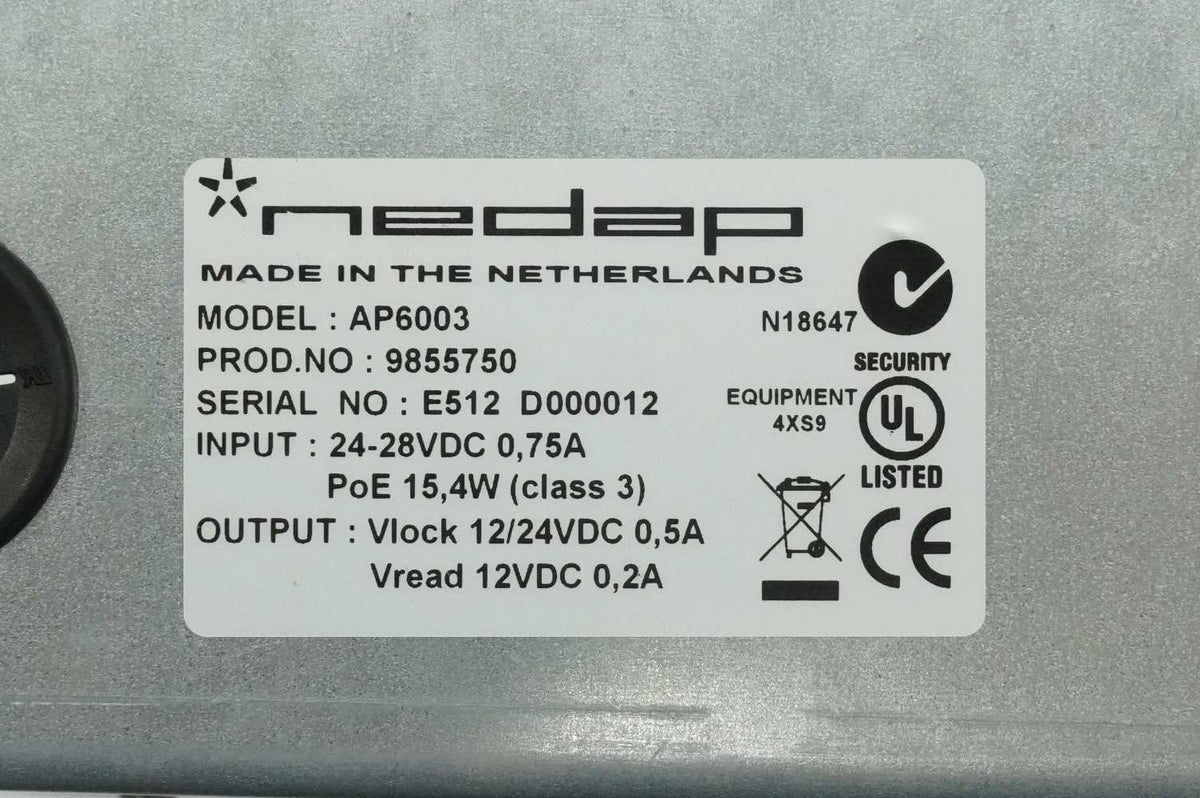 NEDAP 9855750 AP6003 Access Point